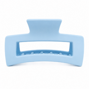 Matte Haarclip blauw – 8 cm
