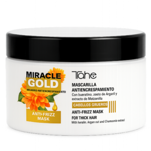 Tahe Miracle Gold Anti-Frizz Mask – Dik Haar