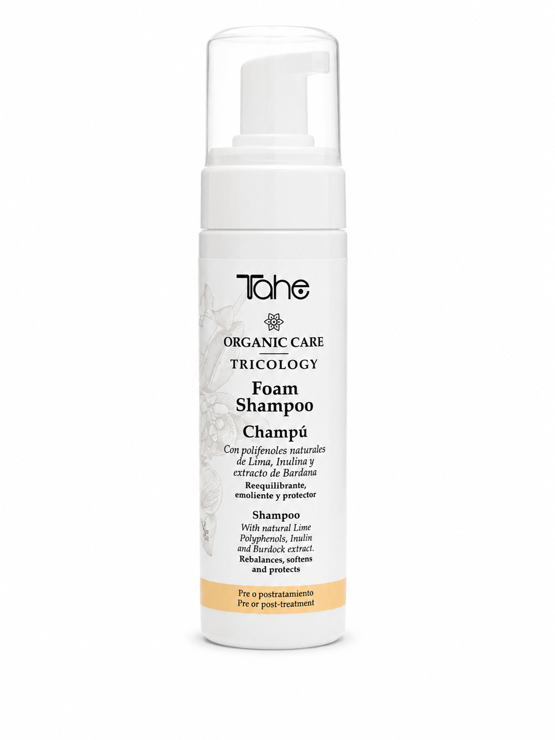 Tahe Organic Care Tricology – Foam Shampoo