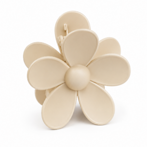 Bloem Haarspeld – Beige | 7 cm