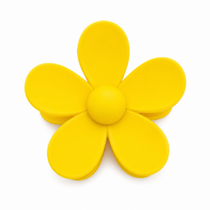 Bloem Haarspeld – Geel | 7 cm
