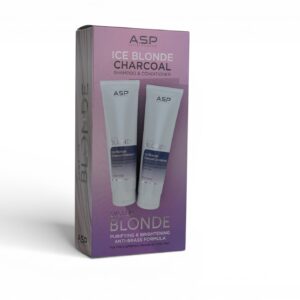 ASP System Blonde Ice Blonde Charcoal Shampoo & Conditioner Set