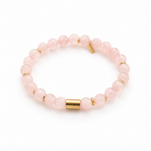 Rozenkwarts Edelstenen Armband